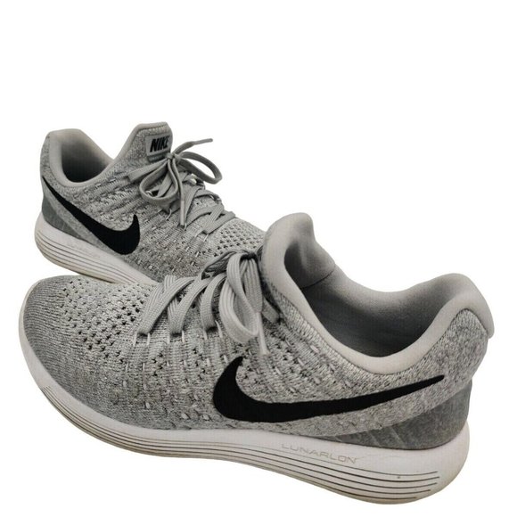Nike Lunarepic Low Flyknit 2 Women's Running Shoes Wolf Gray 863780-002 Size 7 - Picture 10 of 10